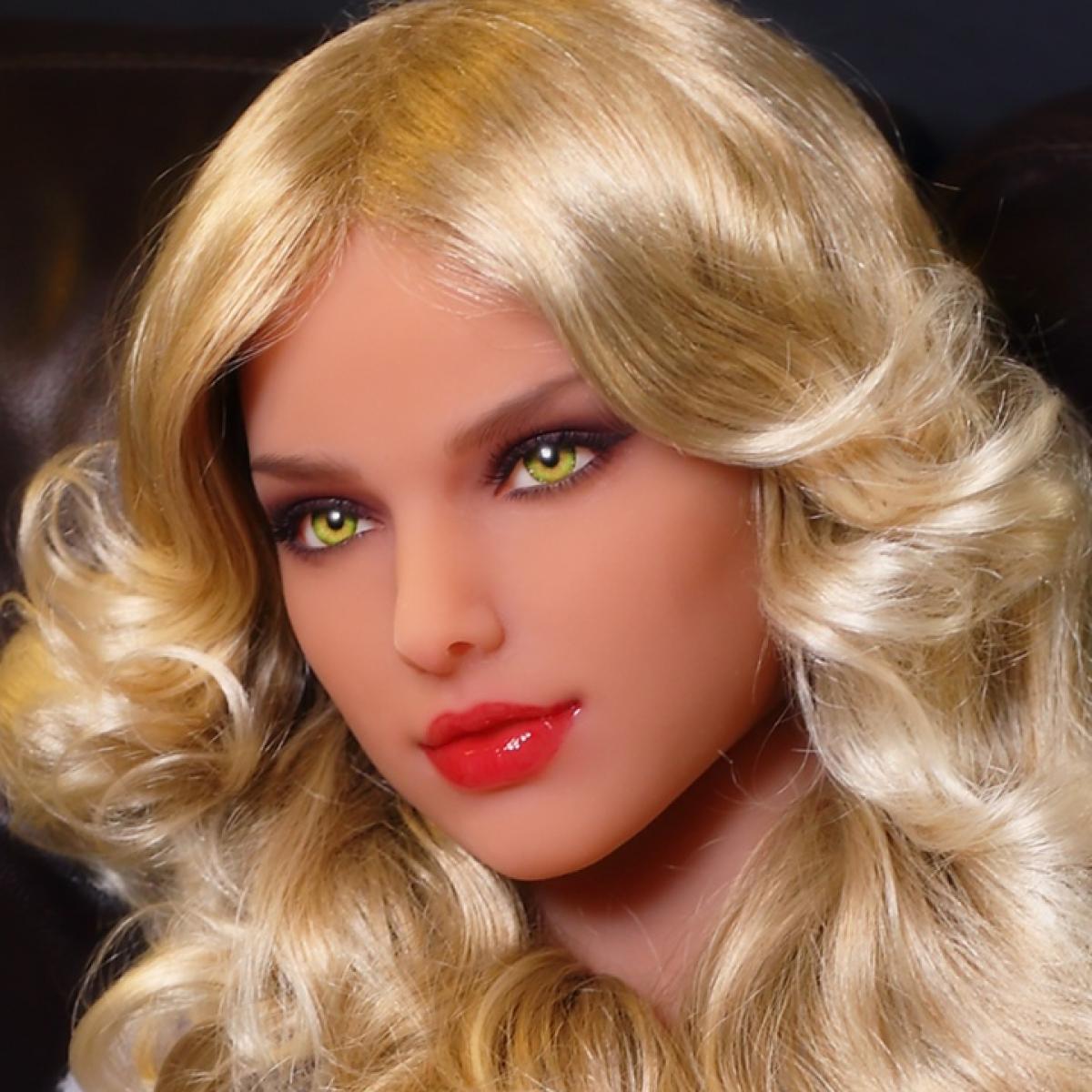 Firedoll - Holly - Sex Doll Head - M16 Compatible - Light Tan