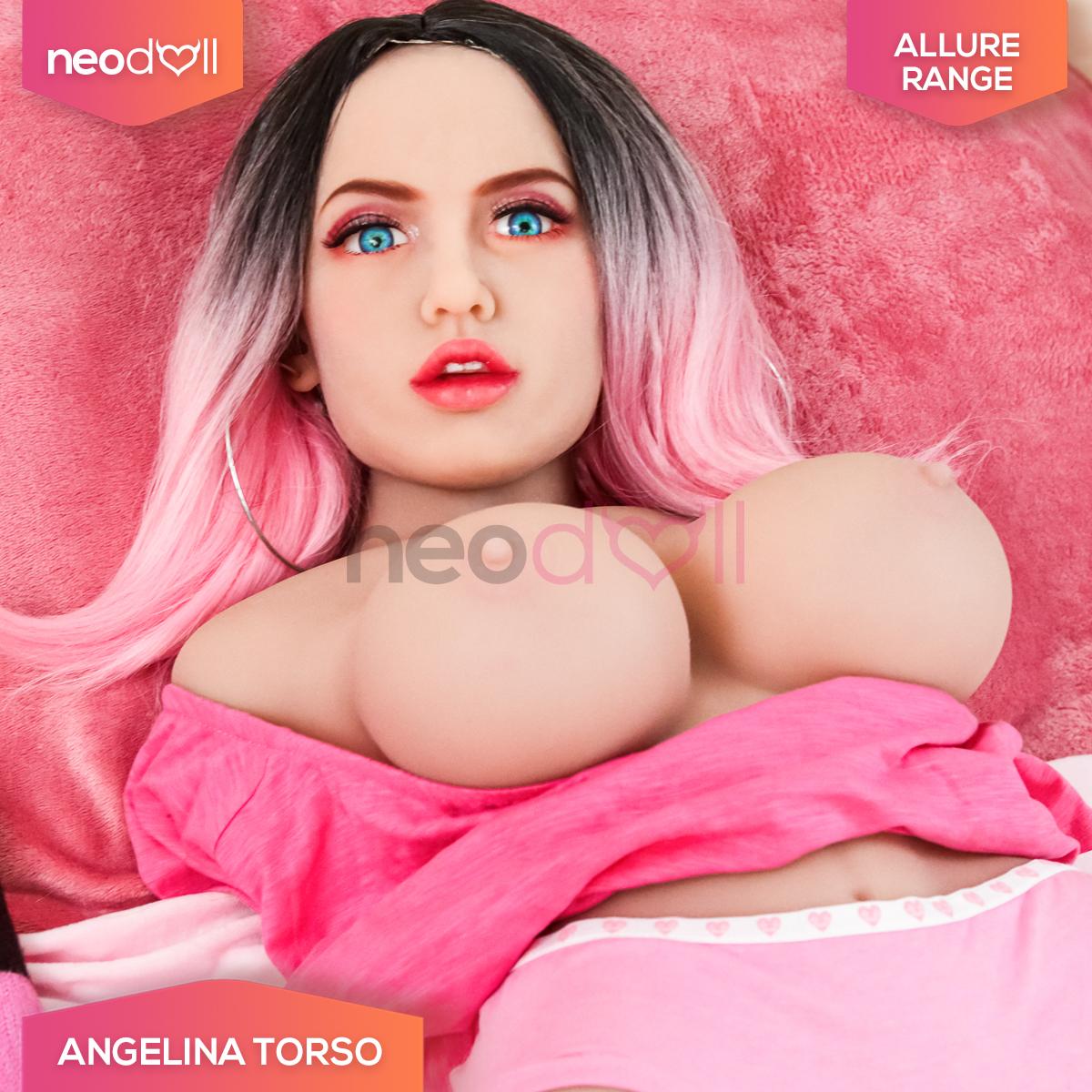 Allure Sex Doll Torso - Angelina Head & Torso - Tan