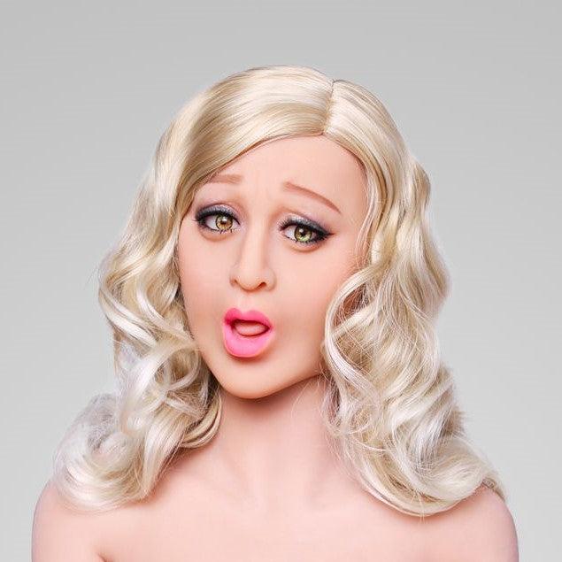 Climax Doll Vera - Sex Doll Head - White - Lucidtoys