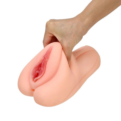 Neojoy - Realistic Open Lips Handheld Masturbator - 0.7kg - Skin - Lucidtoys