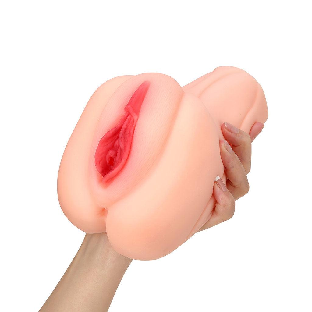 Neojoy - Realistic Open Lips Handheld Masturbator - 0.7kg - Skin - Lucidtoys