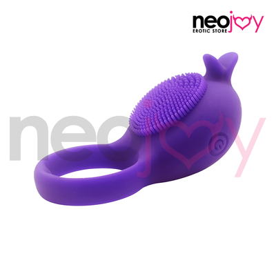 Neojoy Silicone Love Ring - Dolphin - Purple