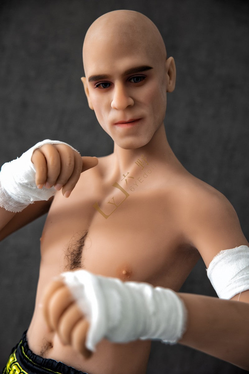 Allure Head - Male Sex Doll Head - M16 Compatible - Tan