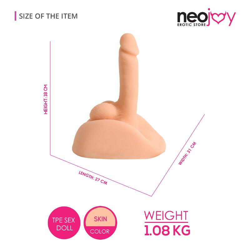 Neojoy King Kong Male Masturbator - Flesh - 1.08 KG - Lucidtoys