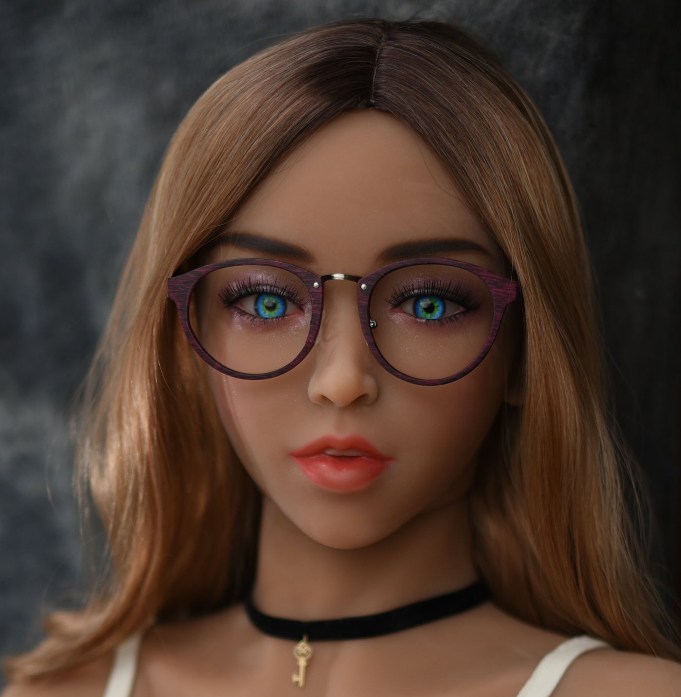 YouQ Head - Sex Doll Head- M16 Compatible - Brown