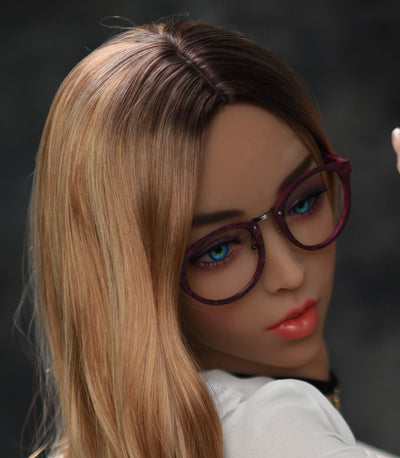 YouQ Head - Sex Doll Head- M16 Compatible - Brown