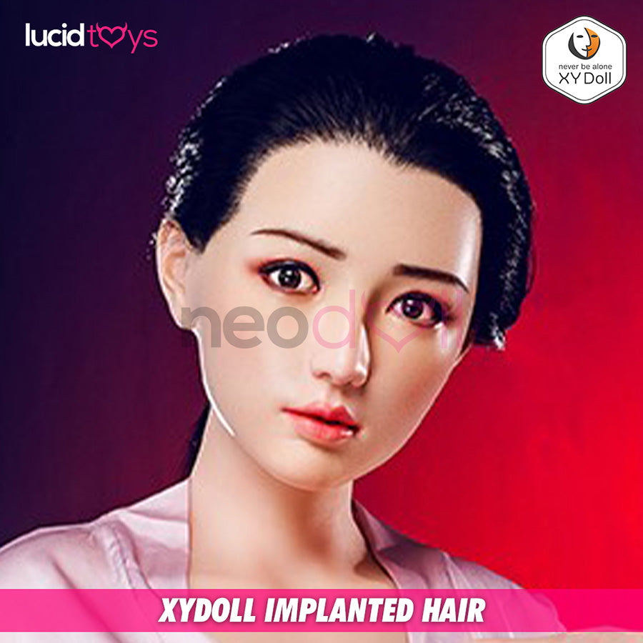 Neodoll Xy Silicone Sex Doll Head Implanted Hair M16 Compatible