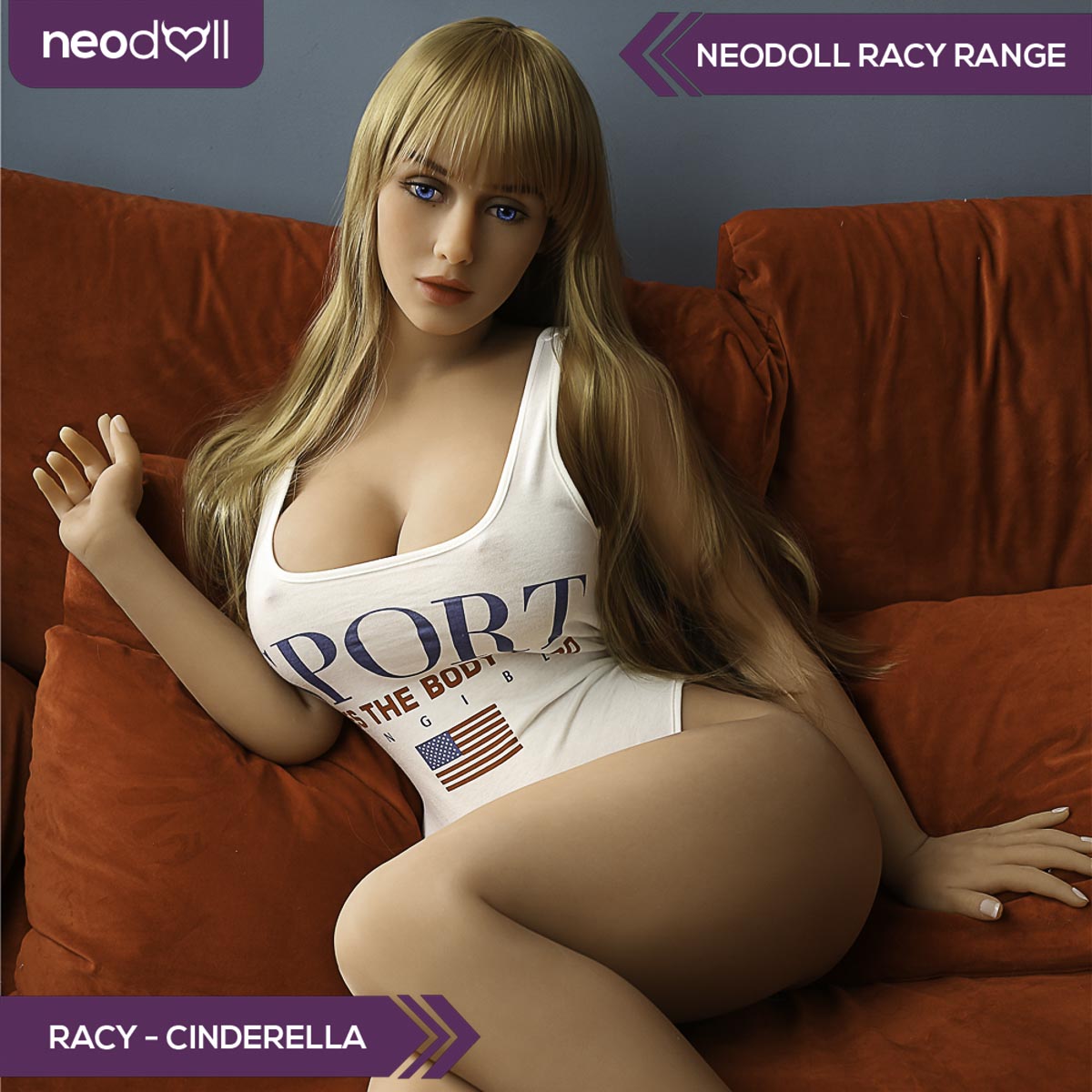 Neodoll Racy - Cinderella- Realistic Sex Doll - 164cm Plus - White