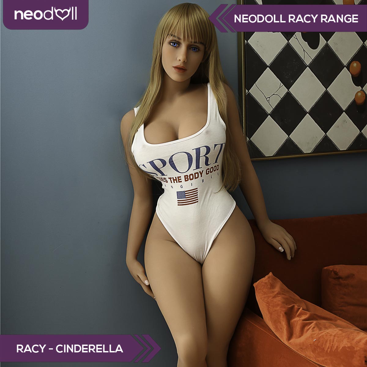 Neodoll Racy - Cinderella- Realistic Sex Doll - 164cm Plus - White