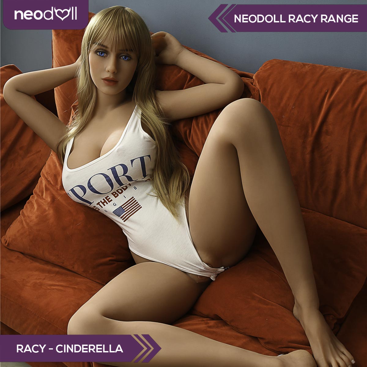 Neodoll Racy - Cinderella- Realistic Sex Doll - 164cm Plus - White