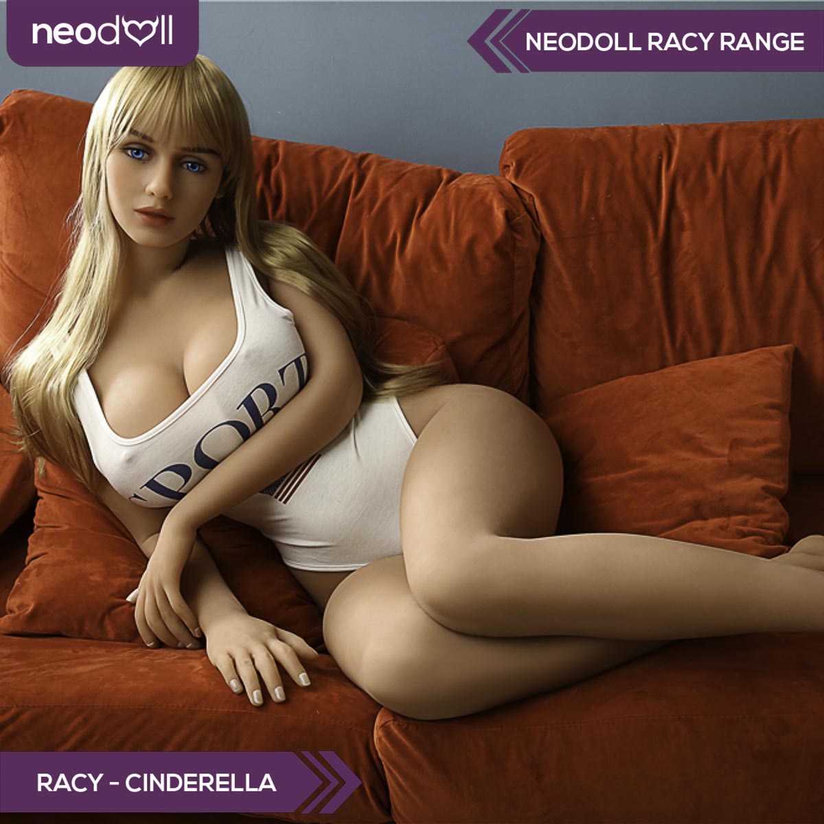 Neodoll Racy - Cinderella- Realistic Sex Doll - 164cm Plus - White