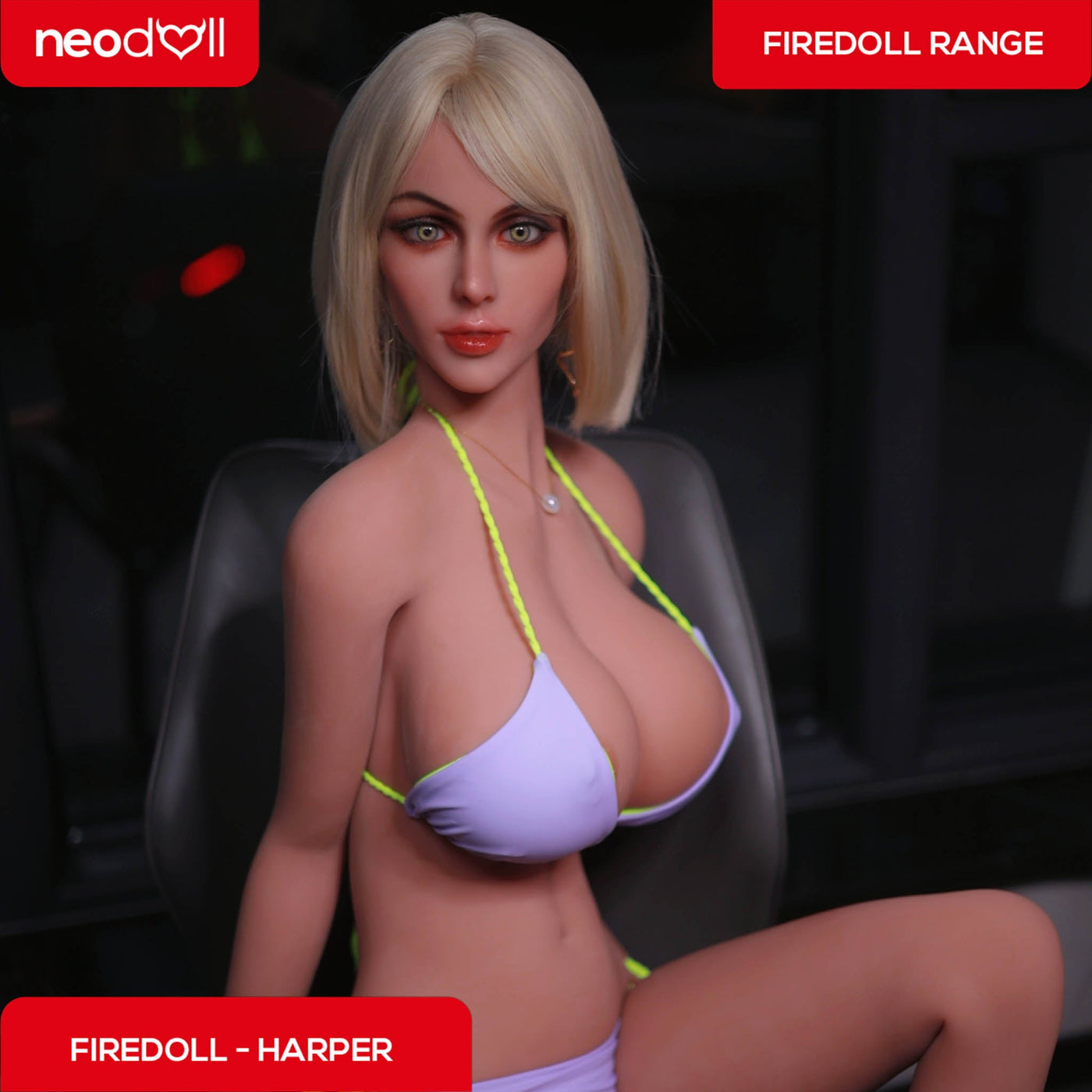 Fire Doll - Harper - Realistic Sex Doll - 158cm - Light Tan - Gel Breast