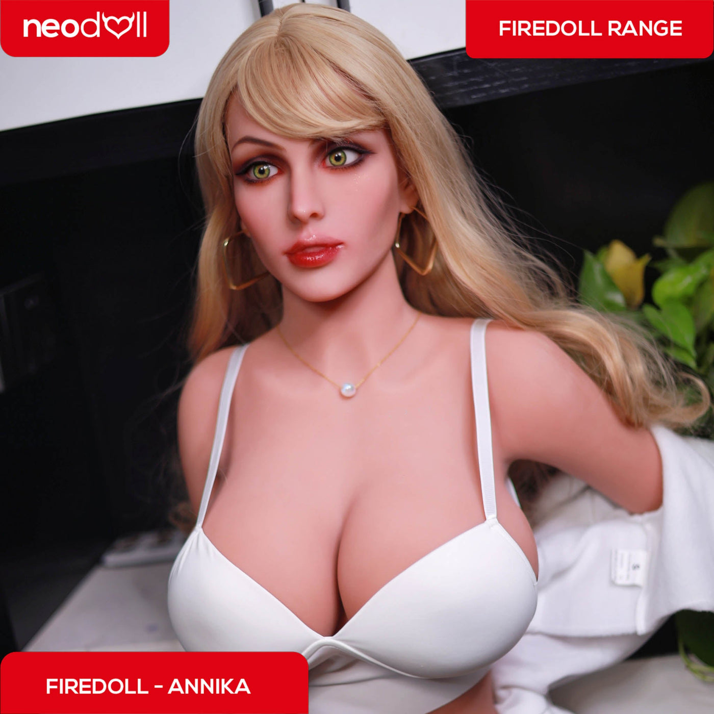 Fire Doll - Cosima - Realistic Sex Doll - 158cm - Light Tan - Gel Breast