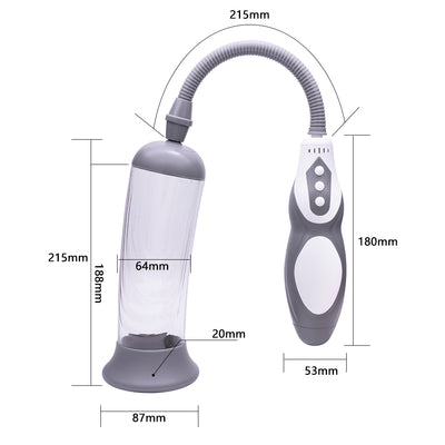 Neojoy Dildo Shape Masturbator Pump with flesh sleeve