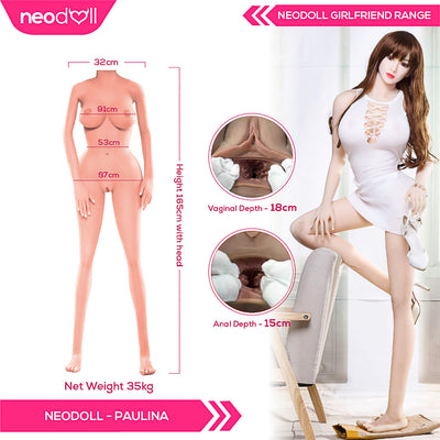 Neodoll Girlfriend Lorelai - Realistic Sex Doll - 165cm - Natural