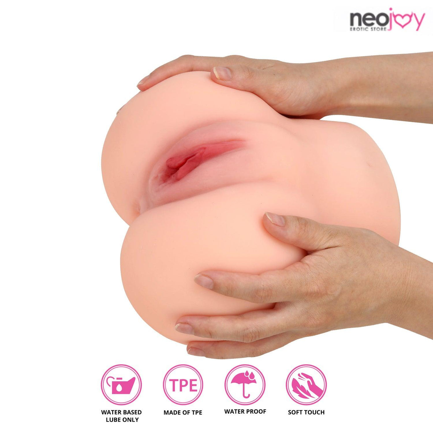 Neojoy Soft Vagina Stroker Sex Doll Realistic Vagina & Ass- Flesh Colour - 2.3kg - Lucidtoys