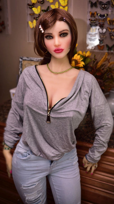 Sex Doll Christi | 165cm Height | White Skin | Shrug & Standing & Evo Skeleton & Big Breast | Doll Forever