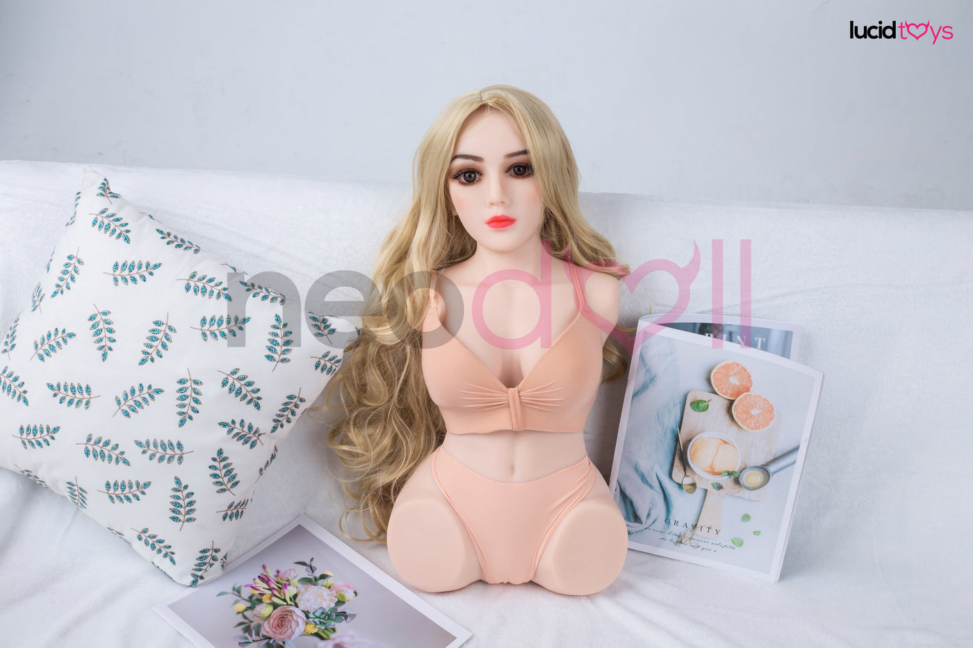 Neojoy -Susie - Female Doll Torso - White - 9Kg